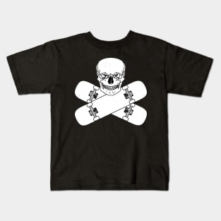 Very Sick Bad-Boy Skater Tee (Edgy and Rebellious) Kids T-Shirt